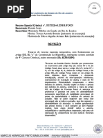 Decisão: Poder Judiciário Do Estado Do Rio de Janeiro