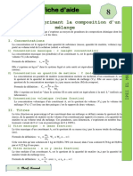 FA8-echelle de Composition D'un Mélange