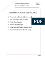 Reporte de Practica General