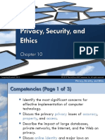 Chapter10 Privacy Security and Ethics