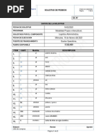 0 SOLICITUD DE OLLA COMUNITARIA CONCERTACION.