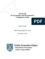 MatLab-econometria