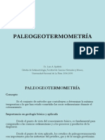 Paleogeotermometria