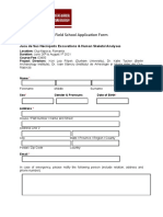 Jucu Volunteer Application Form 2021
