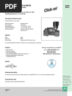 2/2-Way Valves DN 8 To DN 50