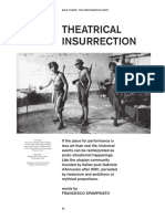 Theatrical Insurrection: Main Theme: The Performative Body
