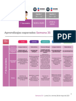 Aprende en Casa Semana 35 Secundaria