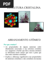 ESTRUTURA CRISTALINA