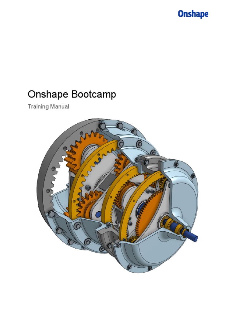 Onshape Bootcamp: Training Manual | PDF | Cartesian Coordinate System ...
