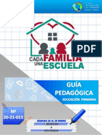 Cojedes 015 Primaria Guía Pedagógica Cada Familia Una Escuela