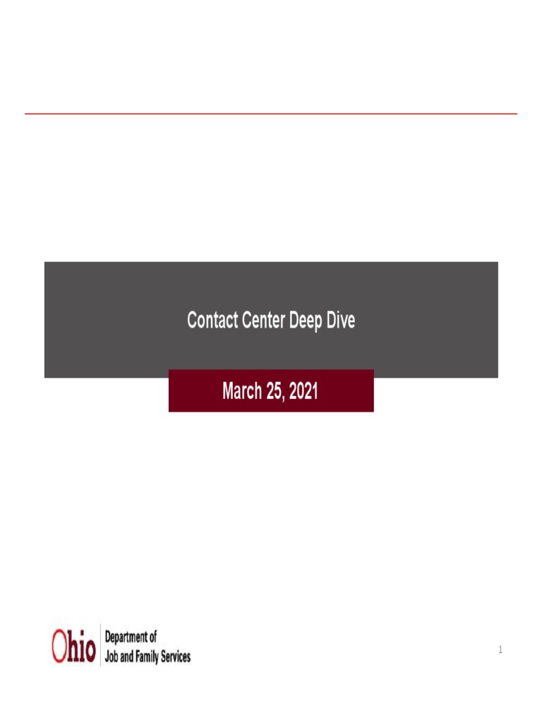 ODJFS Call Center Information Download Free PDF Call Centre Business