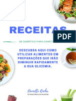 Livro Receitas de Diabético para Diabético