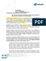 Certificacion Laboral Eficacia Tigo Une - Canal Fuerza de Venta Directa - 01.03.2021