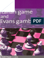 Italian Game and Evans Gambit