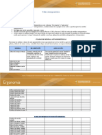 Taller de antropometría