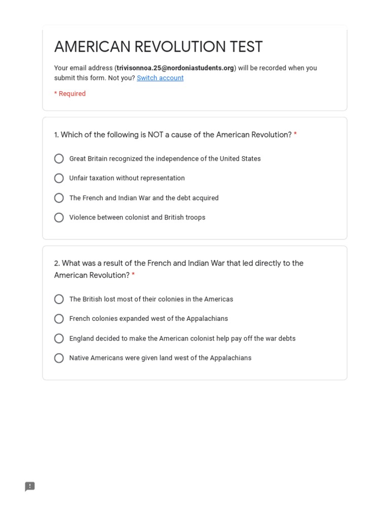 Causes of the American Revolution Explained | PDF | American Revolution ...