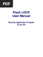 FlashLock User Manual V224-T07 - English