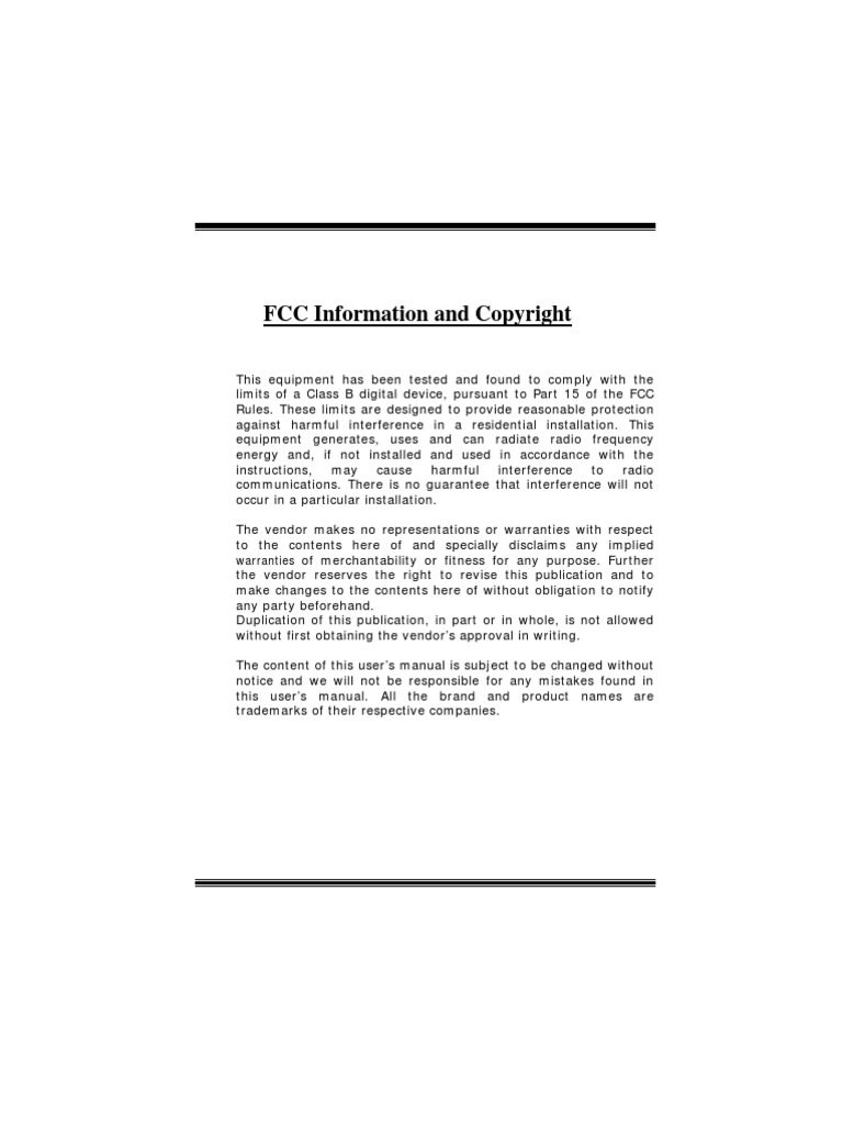 U8668 Manual | PDF