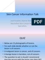 Skin Cancer Quiz