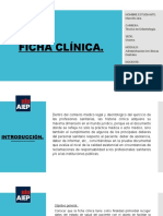 Presentación Ficha Clinica