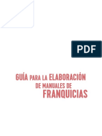 Guía Para La Elaboración de Manuales de Franquicias