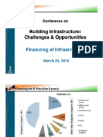 Financing of Infrastructure: Conference On Conference On Conference On Conference On