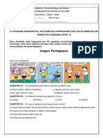 6º Ano - Atividade Diagnostica