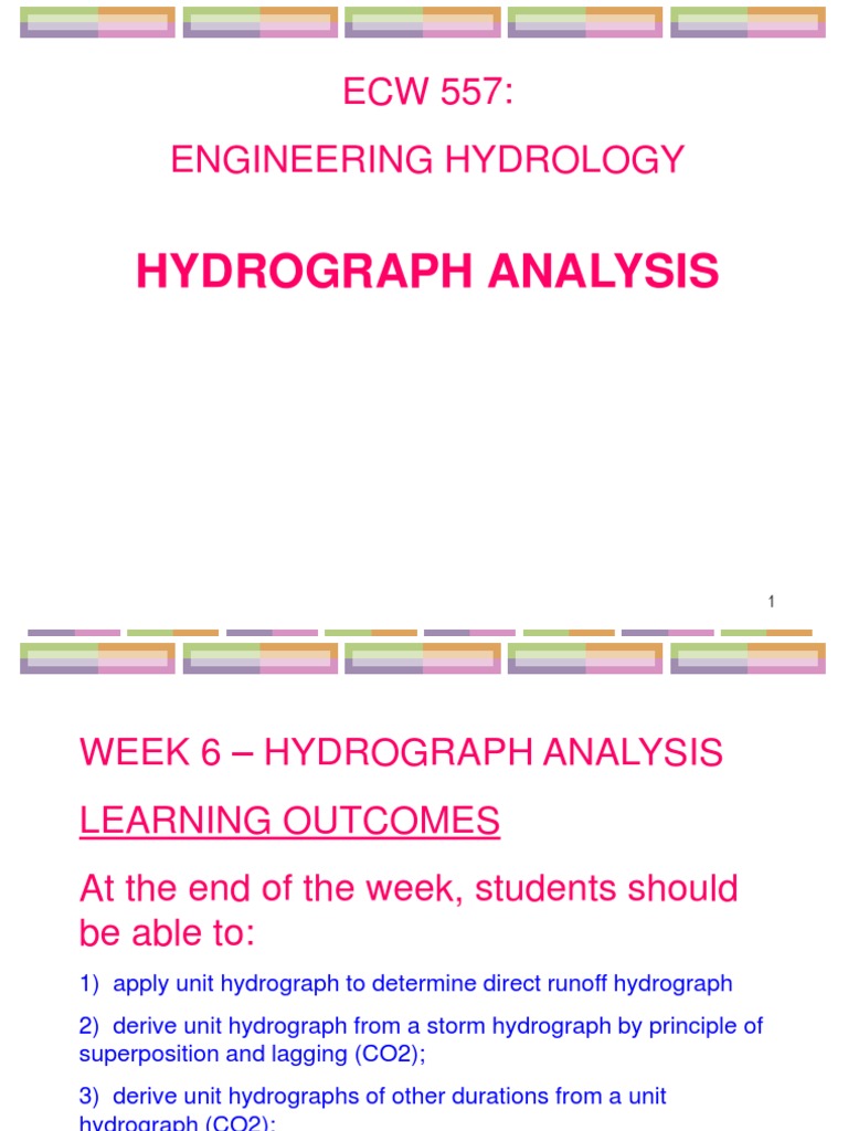 Hydrograph Analysis in Engineering Hydrology | PDF | Hydrology ...