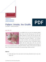 Amiimaker Giraffe Pattern