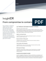 Rapid7 InsightIDR Product Brief