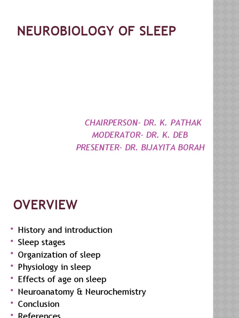 Neurobiology of Sleep Explained | PDF | Sleep | Rapid Eye Movement Sleep