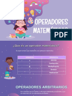 Operadores Matemáticos