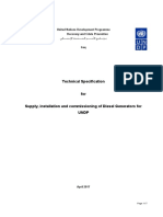 UNDP Technical Specification DG