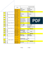 Jadwal X dan XI