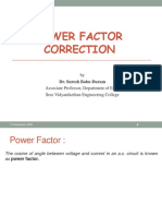 Power Factor Correction: Dr. Suresh Babu Daram