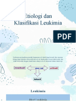 Etiologi Dan Klasifikasi Leukimia