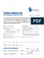 Acta Conductor Seguro Contratistas