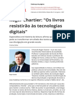 Roger Chartier Os Livros Resistirao As Tecnologias Digitaispdf