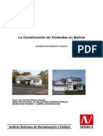 - Normas de La Construcción en Viviendas de Bolivia