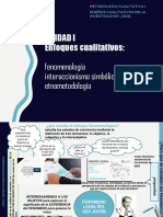 Unidad temática 1- teorico II ENFOQUES  CUALI I presentación video