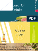 Presentation Guava Juice