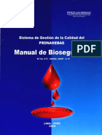 Normas de Bioseguridad 2004 Peru