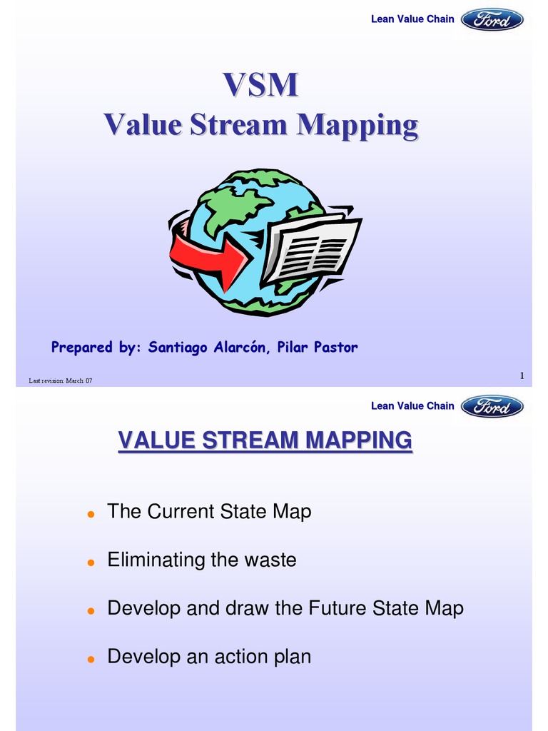 Lean Value Stream Mapping Guide | PDF | Supply Chain Management | Economies