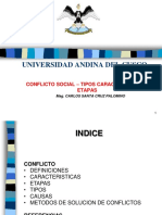 Tipos y características del conflicto social