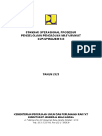 SOP UPM DJBM 146 Tentang STANDAR OPERASIONAL PROSEDUR PENGELOLAAN PENGADUAN MASYARAKAT