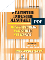 Statistik Industri Manufaktur Produksi 2017