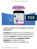 ¿Cómo diseñar covers para Instagram Stories Highlights_ _ SocialGest