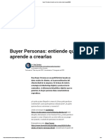 Cómo crear Buyer Personas efectivas para tu estrategia de marketing