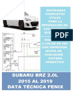 SUBARU BZR 2015 - 2019