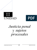 Sujetos procesales y roles en el nuevo CPP